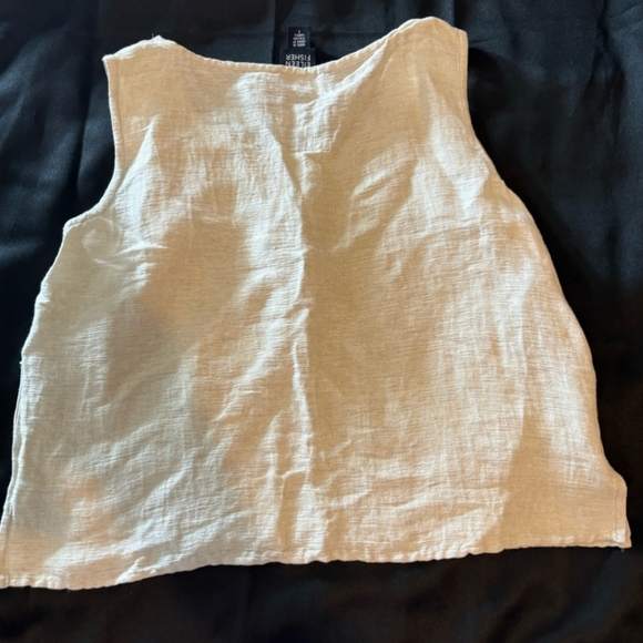 Linen blend shell tank - Picture 5 of 5